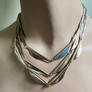 RLM Soho‎ Mixed Metal Layered Necklace OS Excellent